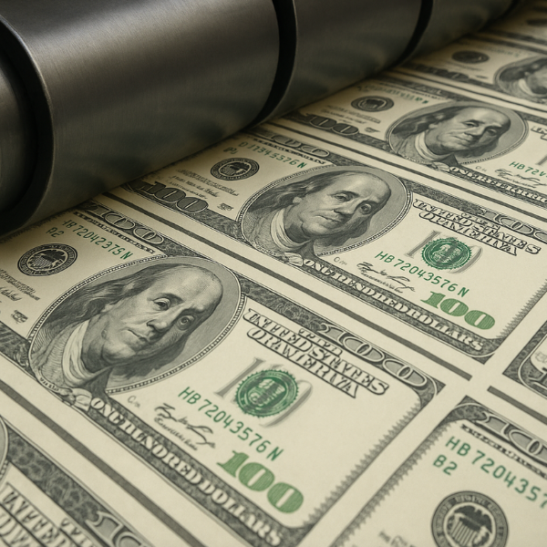VON GREYERZ Quantitative easing = Unlimited printing