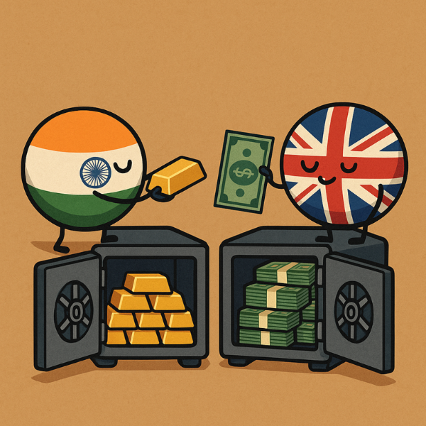 VON GREYERZ INDIA BUYS GOLD - UK BUYS BANKS