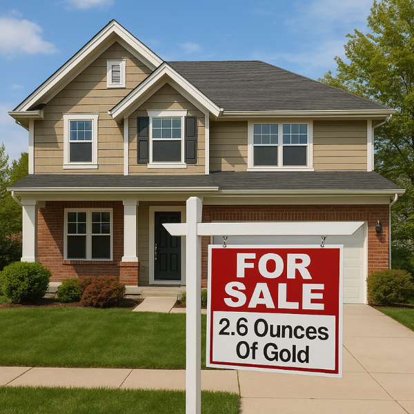VON GREYERZ Buy A House For 2.6 Ounces Of Gold
