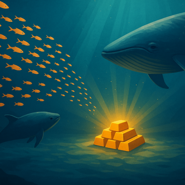 VON GREYERZ_Whales AND Minnows Swimming to Gold